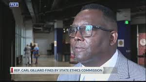 Rep. Carl Gilliard fined by Georgia State Ethics Commission