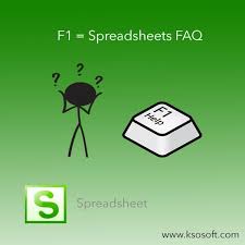 Kingsoft Office Shortcut Click F1 For Kingsoft Spreadsheets Faq Spreadsheet Officetip Spreadsheet Wps Tips