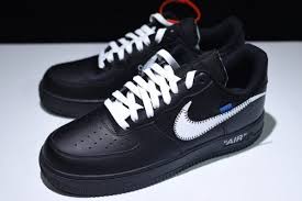 Nike Air Force 1 Off White Black 2018 Off White X Nike Air Force 1 07 Black White Aa5122 001 Casual Shoes Sneakers Nike Air Running Shoes For Men