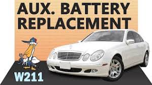 Any ehow user can leave comments or responses, but only contracted writers can contribute changes to articles. Mercedes Benz W211 E Class Auxiliary Battery Replacing Youtube