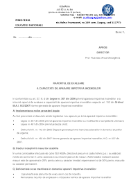 633 din 21 iulie 2006, cu modificarile si completarile ulterioare, se modifica si se completeaza. Doc 12 Raport De Evaluare A Nivelului De Aparare Psi Scoala Gimnaziala Sugag Doc Lucian Rusneac Academia Edu