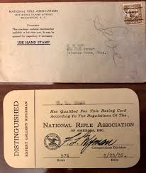 The community's links with syria date back to biblical times. Nra Qualifications Card I Found While Antiquing A Few Years Back Dated 1939 Guns