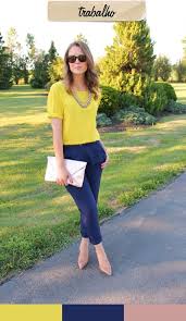 Calça Azul Combina Com Que Cor De Blusa Work Pagina 8 Sim Senhorita Camila Gomes Looks Moda Moda Feminina