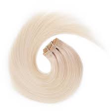 This works especially well if your hair is 1 solid color. Pu Clip In Remy Human Hair Extensions Bleach Blonde Silk Straight Factory Price Wholesale China Human Hair Extension And Clip Hair Price Made In China Com