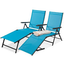 Patio premier set of 2 black metal frame spring motion chaise lounge chair (s) with solid seat. Outdoor Lounge Chairs Target