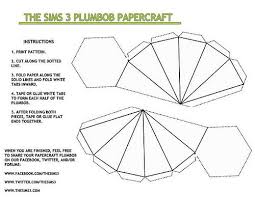Pin By Tara Robin On Birthday Sims Sims Paper Crafts Papercraft Templates