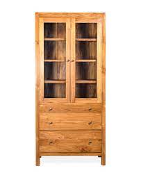 Check spelling or type a new query. Harlin Teak Glass Cabinet Shop Furniture Online In Singapore