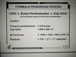Check spelling or type a new query. Pengiraan Anggaran Pencen Dan Ganjaran Perkhidmatan Pendidik2u