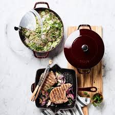 Staub Cast Iron Everything Pan 3 1 2 Qt Dutch Oven Williams Sonoma
