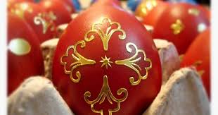 With greek orthodox influences, easter preparations in. Easter Orthodox Easter Easter In Macedonia Macedonia Easter Easter Eggs Veligden Veligden MakedoniÑ˜a Macedonian Food Easter Traditions Orthodox Easter