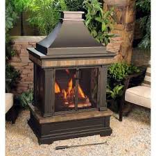 Manualslib has more than 12 sunjoy outdoor fireplace manuals. Sunjoy Amherst 35 In Wood Burning Outdoor Fireplace L Of082pst 3 At The Home Depot Tablet Outdoor Fireplace Outdoor Gas Fireplace Patio Fireplace