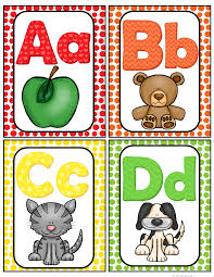 Alphabet Word Wall Cards Abc Chart Word Wall Letters