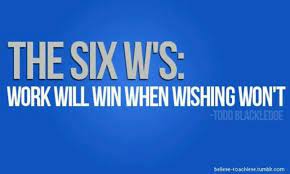 Six Ws Fitness Motivation Quotes Motivation Fitness Quotes