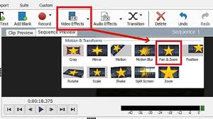 Apply The Ken Burns Effect With Videopad Pan And Zoom Do More With Software How To Apply Ken Burns Communication Design