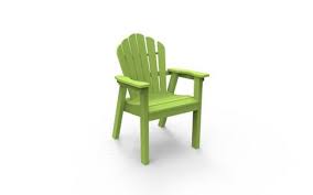 Seaside Casual Classic Adirondack Dining Chair Order Now For Late December Delivery Dining Chairs Casual Furniture Square Dining Tables