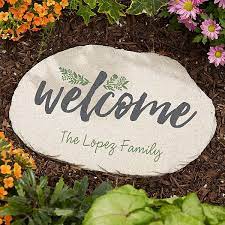 Cozy Home Personalized Large Stepping Stone Personalized Garden Stones Garden Stones Painted Garden Rocks