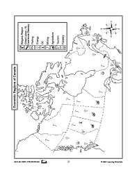 Map - Landform Regions Of Canada