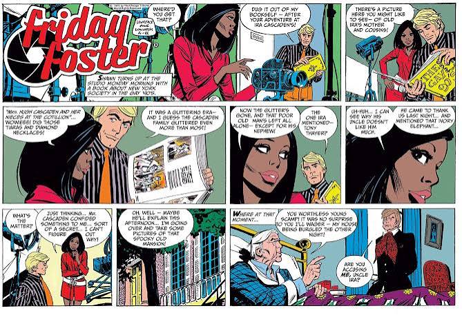 Friday Foster: The Sunday Strips - A Pivotal Part of Black Comics History  Handsomely Collected By Ablaze – Broken Frontier