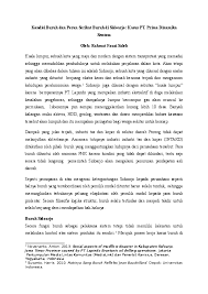 Batch production adalah sistem produksi yang termasuk repetitive production (produksi berulang) yang berada diantara sistem produksi job shop dan metode produksinya mirip dengan proses produksi dengan sistem job shop, perbedaannya terletak pada jumlah atau volume yang akan diproduksinya. Doc Kondisi Buruh Sidoarjo Buruh Sepatu Fauzi Saleh Academia Edu