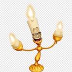 Candelabro Bella Bestia Cogsworth - Adorno Resina Colección Retro