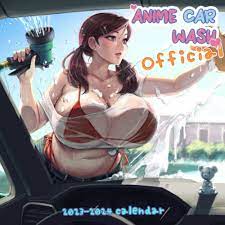 Anime Car Wash Planner 2023: Juicy Big Boobs... by Faye Francis