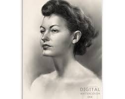 Custom Pencil Portrait From Photo: Personalized Digital Art (digital  Download)