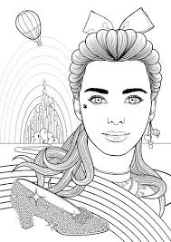 Phil scroggs is a professional illustrator and graphic designer who has used both illustrator and capture to create coloring pages. Create A Colouring Book Style Illustration Of Dorothy Gale In Adobe Illustrator