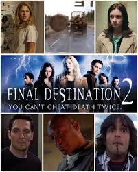 On January 31, 2003 “Final Destination 2” was released in theaters!  Directed by David R. Ellis. The screenplay was written by J. Mackye Gruber  and Eric Bress, based on a story by