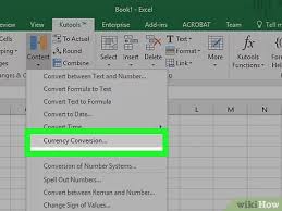 Cara Membuat Konverter Mata Uang Dengan Microsoft Excel