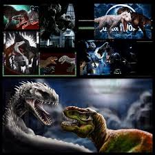 So the v rex vs jurassic world t rex does not stack up at all. Jurassic World Indominus Rex Vs T Rex Vs Raptors I Find It Amazing How Two Species Of Din Jurassic Park World Jurassic Park 1993 Jurassic World Indominus Rex