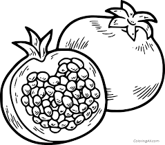 Delivered fresh to your door! Fruits Coloring Pages Coloringall