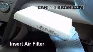 2007 camry cabin air filter. 2007 2011 Toyota Camry Cabin Air Filter Check 2008 Toyota Camry Le 2 4l 4 Cyl