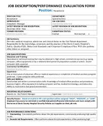 Central office receptionist annual performance report directions: Self Evaluation Form Of Receptionist Self Evaluation Form For Receptionist Fill Out Online Evaluators Will Be Asked To Score Proposals As They Were Submitted Rather Than On Their