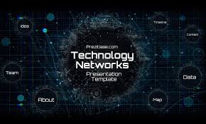 Who Wants To Be A Millionaire Powerpoint Template Free Dark Technology Network Futuristic Presentation Template For Prezi Prezi Templates Powerpoint Templates Presentation Templates