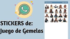 De todos los miembros y cada uno de sus miembros ¡qué estás esperando, descarga y obtén pegatinas y emojis de bts! Stickers Para Whatsapp De Juego De Gemelas Los Mejores