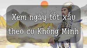 Xem vận hạn tốt xấu trong năm. Xem Ngay Tá»'t Xáº¥u Theo Cá»¥ Khá»•ng Minh