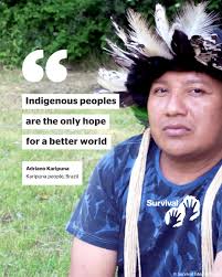 There are more than 150 million tribal people in over 60 countries around  the world, like the Awá tribe in #Brazil. The Awá are mostly  self-sufficient & depend