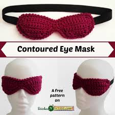 All patterns include a test square (please check!), and all seam allowances are included. Free Pattern Contoured Eye Mask Stitches N Scraps