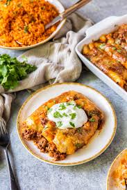 This enchilada casserole recipe is an excellent choice for a busy day meal. Ground Beef Enchiladas Recipe No 2 Pencil