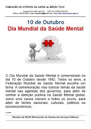 Dia mundial da saúde 2020: 10 De Outubro Dia Mundial Da Saude Mental Utentes Da Saude Do Medio Tejo