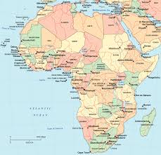 Map of africa south of the sahara. Map Of Africa Africa Maps And Geography