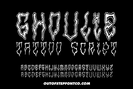 Maybe you would like to learn more about one of these? Ghoulie Tattoo Script Font Dafont Com