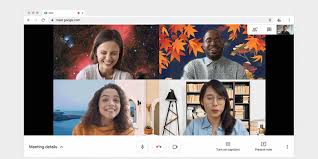 Neu in google meet google meet hilfe. Mit Google Meet Konnten Nutzer Den Hintergrund Anpassen