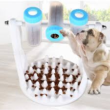 Image not available for color: Ifoyo Slow Feed Dog Bowl Large Dog Food Puzzle Bowl Toy Fun Foraging Slow Feeder Bowl Puzzle Leakage Feeder For Pet Dogs Dog Bowls Dog Food Recipes Dog Feeder