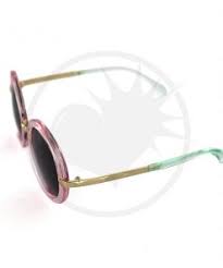 Lunettes oversize, carrées ou rondes : Lunettes De Soleil Rondes Oversize Rose Transparent Color Mania