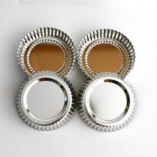 Tart Pan By Vanika Pack Of 4 Heavy Duty Tinned Steel Quiche Pans Excellent Heat Conduction For Uniform Baking Of Pizzas Tart Quiche Pan Baking Recipes Tart Pan