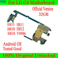 Buy For Lg G4 H810 H811 H812 H815 H818 Original Motherboard 32gb Rom 3gb Ram Android Os 100 Unlock Mainboard Logic Board With Chips In The Online Store Phone Parts First Class Supplier