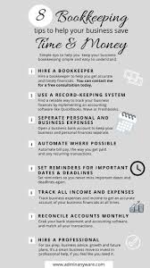 8 Bookkeeping Tips To Help Your Business Save Time And Money In 2020 Bookkeeping Business Small Business Bookkeeping Bookkeeping