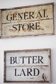 wood painting ideas vintage signs