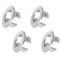 LiXiongBao 4 Pack Silver ABS Plastic Round Basin Sink ...